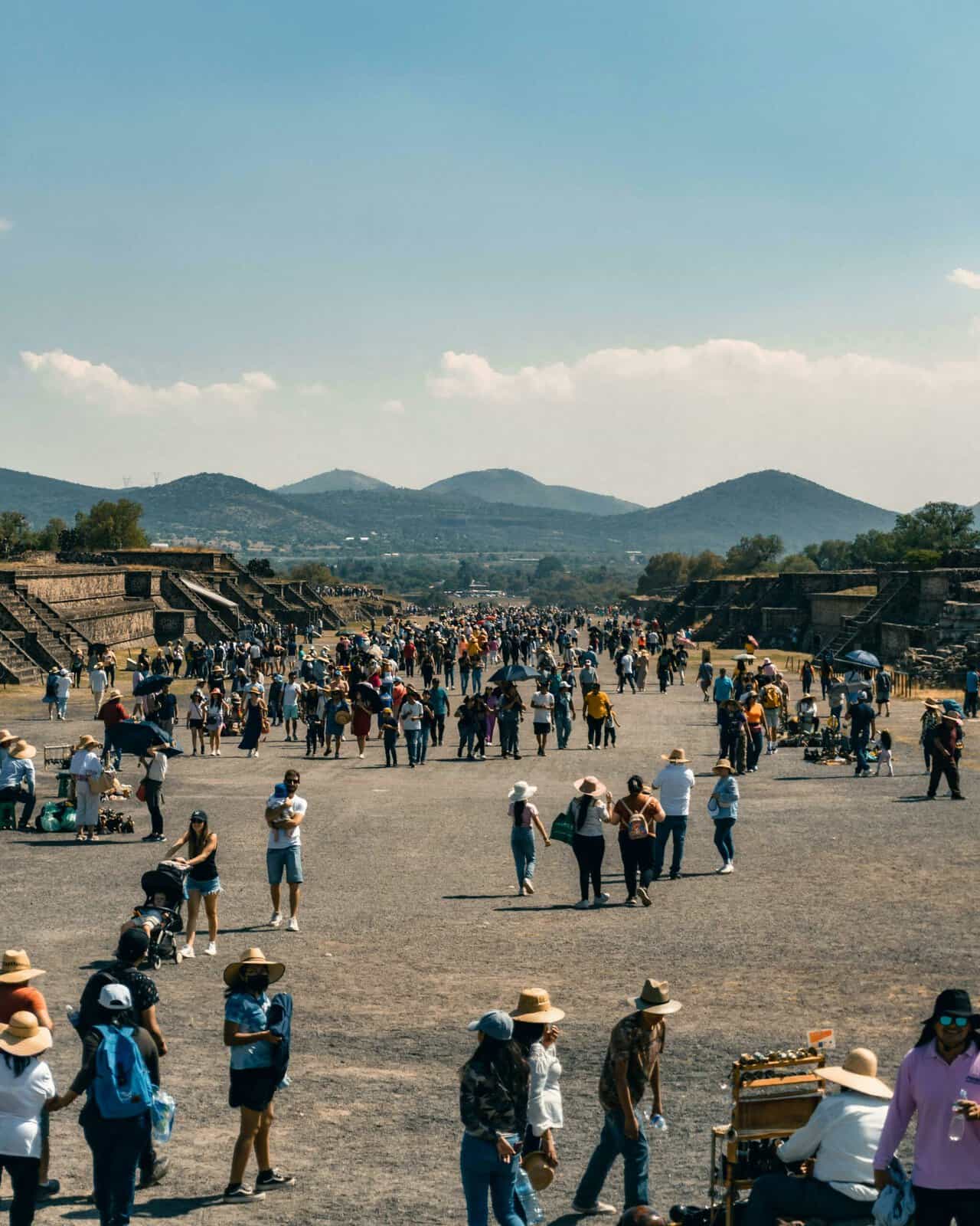 historische Stätten Südamerikas Die Ruinen von Teotihuacan